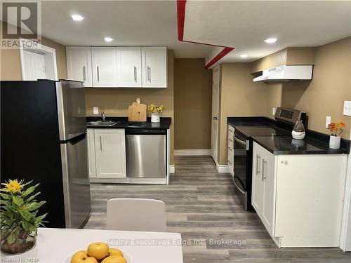 Lower - 160 Bruce Street, Kitchener, ON - Indoor Photo Showing Kitchen