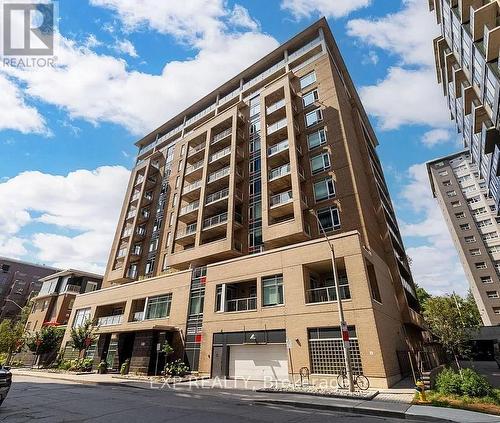 1004 - 100 Champagne Avenue S, Ottawa, ON - Outdoor With Balcony With Facade