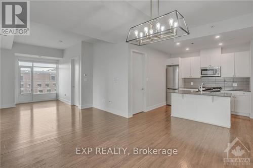 1004 - 100 Champagne Avenue S, Ottawa, ON - Indoor Photo Showing Kitchen With Stainless Steel Kitchen With Upgraded Kitchen