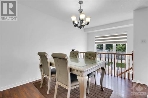 1085 Ballantyne Drive, Ottawa, ON - Indoor Photo Showing Dining Room