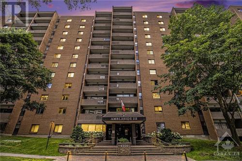 Ambleside III - Condo Living with all the amenities: parking, bike storage, storage locker, in-unit storage, workshop, library, guest suites & condo fee includes utilities! - 1100 Ambleside Drive Unit#607, Ottawa, ON - Outdoor With Facade