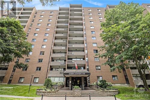 Ambleside III - Condo Living with all the amenities: parking, bike storage, storage locker, in-unit storage, workshop, library, guest suites & condo fee includes utilities! - 1100 Ambleside Drive Unit#607, Ottawa, ON - Outdoor With Facade