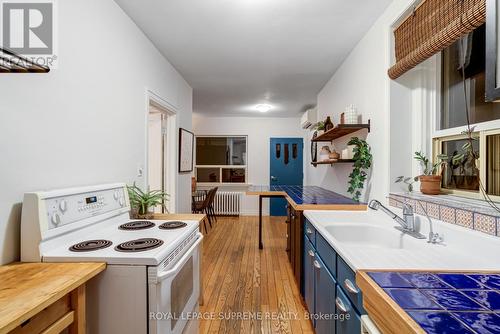 149 Euclid Avenue, Toronto, ON - Indoor Photo Showing Kitchen With Double Sink