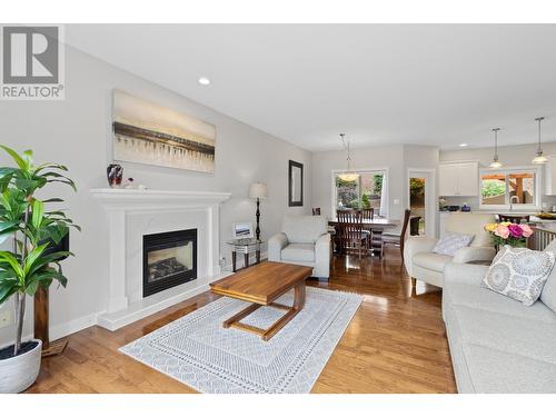 1911 Kechika Street, Kamloops, BC - Indoor Photo Showing Living Room With Fireplace