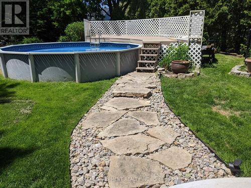 26 Wildan Drive, Hamilton, ON - Outdoor With Above Ground Pool