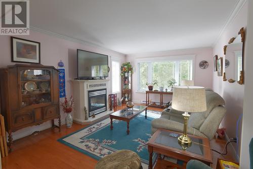 70 Camrose Drive, Paradise, NL - Indoor Photo Showing Living Room With Fireplace