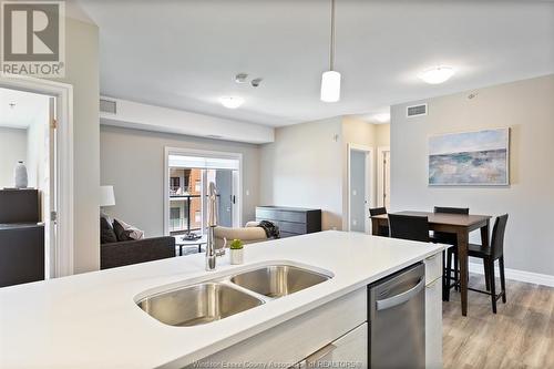 728 Brownstone Unit# 303, Lakeshore, ON - Indoor Photo Showing Kitchen With Double Sink