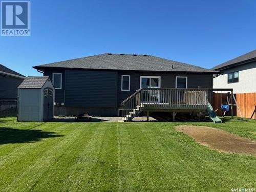 11111 Battle Springs Terrace, Battleford, SK - Outdoor With Deck Patio Veranda With Exterior