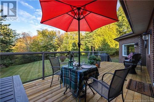 3 Fullyer Drive, Quispamsis, NB - Outdoor With Deck Patio Veranda With Exterior