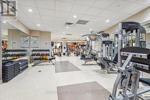 2407 - 3303 Don Mills Road, Toronto, ON - Indoor Photo Showing Gym Room