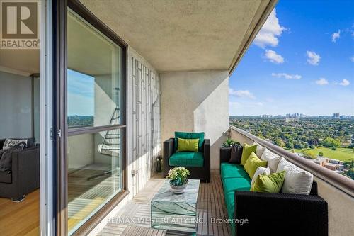 2407 - 3303 Don Mills Road, Toronto, ON - Outdoor With Balcony With View With Exterior