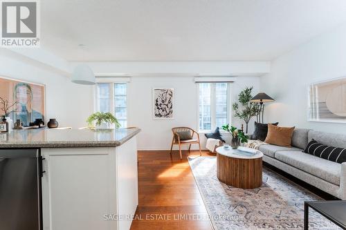 1110 - 50 East Liberty Street, Toronto, ON - Indoor Photo Showing Living Room