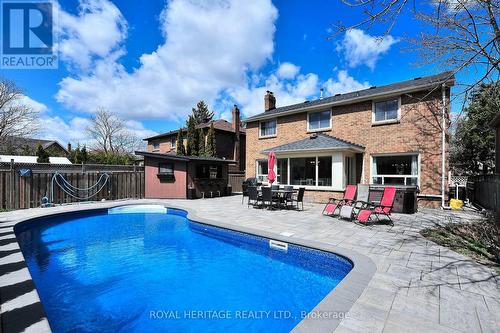 617 Weyburn Square N, Pickering, ON - Outdoor With In Ground Pool With Deck Patio Veranda