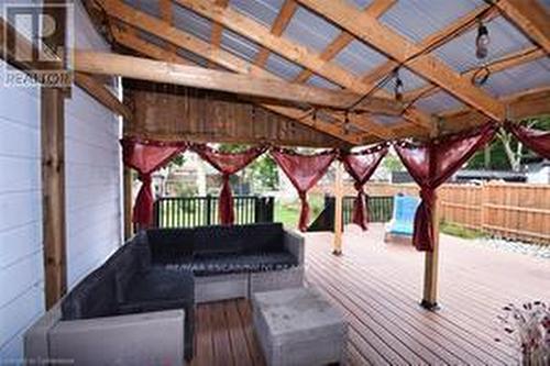 8 Talbot Street W, Haldimand, ON -  With Deck Patio Veranda