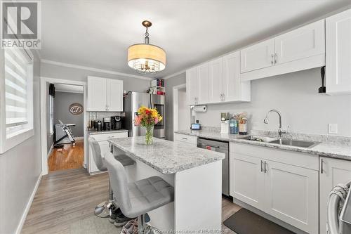 1448 Olive, Windsor, ON - Indoor Photo Showing Kitchen With Double Sink With Upgraded Kitchen