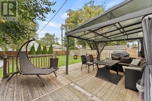 1448 Olive, Windsor, ON - Outdoor With Deck Patio Veranda With Exterior