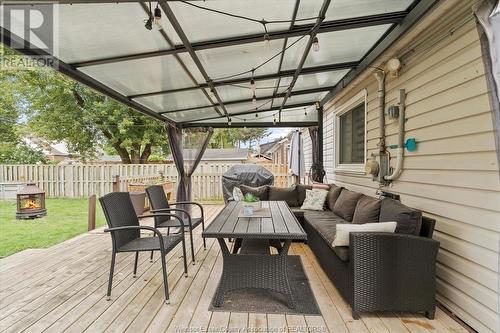 1448 Olive, Windsor, ON - Outdoor With Deck Patio Veranda With Exterior