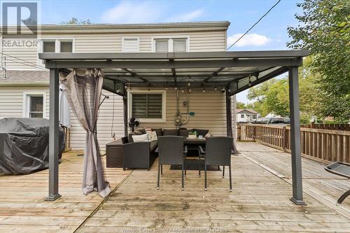 1448 Olive, Windsor, ON - Outdoor With Deck Patio Veranda With Exterior