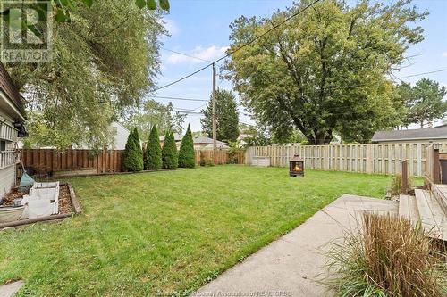 1448 Olive, Windsor, ON - Outdoor With Backyard