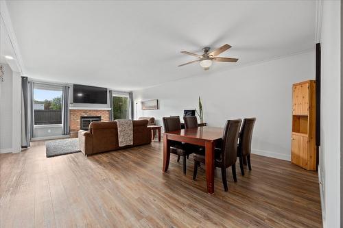 7-1167 Brookside Avenue, Kelowna, BC - Indoor With Fireplace