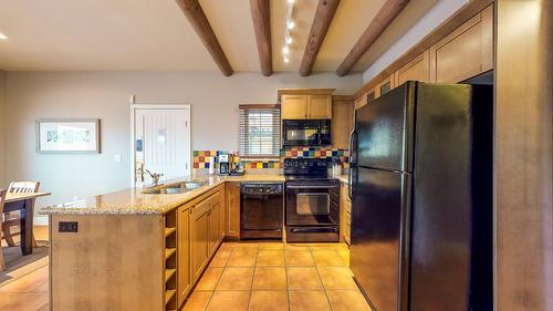 18A-1200 Rancher Creek Road, Osoyoos, BC - Indoor Photo Showing Kitchen With Double Sink