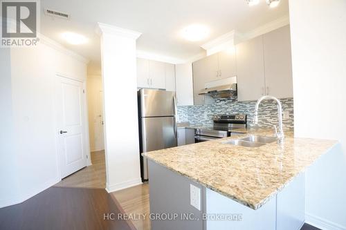 506 - 7325 Markham Road, Markham, ON - Indoor Photo Showing Kitchen With Double Sink With Upgraded Kitchen