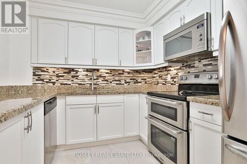 420 - 2267 Lake Shore Boulevard, Toronto, ON - Indoor Photo Showing Kitchen With Stainless Steel Kitchen With Upgraded Kitchen