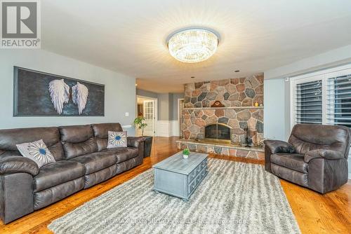 94 Samac Trail, Oshawa, ON - Indoor Photo Showing Living Room With Fireplace