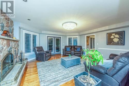 94 Samac Trail, Oshawa, ON - Indoor Photo Showing Living Room With Fireplace