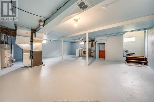 1928 Central, Windsor, ON - Indoor Photo Showing Basement