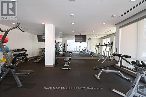 504 - 10 Esplanade Lane, Grimsby, ON - Indoor Photo Showing Gym Room