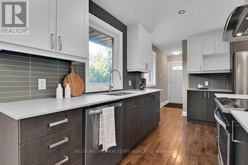 2314 Ridgecrest Place, Ottawa, ON - Indoor Photo Showing Kitchen With Double Sink With Upgraded Kitchen