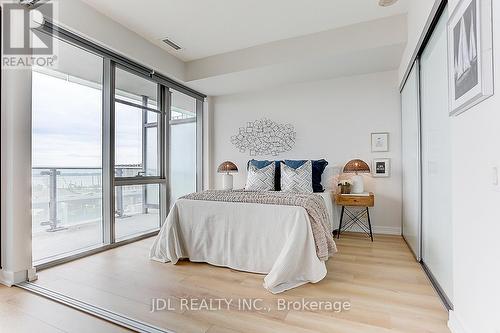 809 - 390 Cherry Street, Toronto, ON - Indoor Photo Showing Bedroom