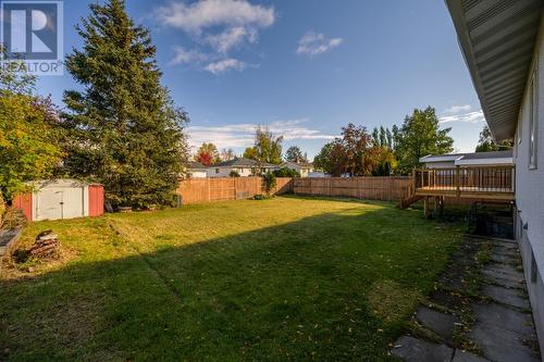 120 Parker Drive, Prince George, BC - Outdoor With Backyard