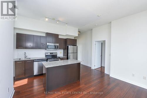 2202 - 365 Prince Of Wales Drive, Mississauga, ON - Indoor Photo Showing Kitchen With Stainless Steel Kitchen