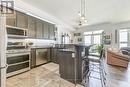 627 - 125 Shoreview Place, Hamilton, ON  - Indoor Photo Showing Kitchen With Stainless Steel Kitchen 