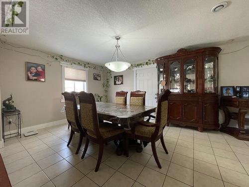 5008 46 Street, Fort Nelson, BC - Indoor Photo Showing Dining Room