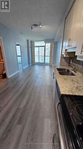 3713 - 33 Bay Street, Toronto, ON - Indoor Photo Showing Kitchen With Double Sink