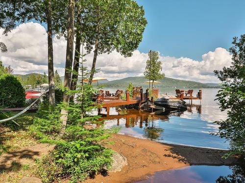 Bord de l'eau - 11 Ch. Coutu, Saint-Donat, QC - Outdoor With Body Of Water With View