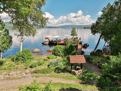 Bord de l'eau - 11 Ch. Coutu, Saint-Donat, QC - Outdoor With Body Of Water With View