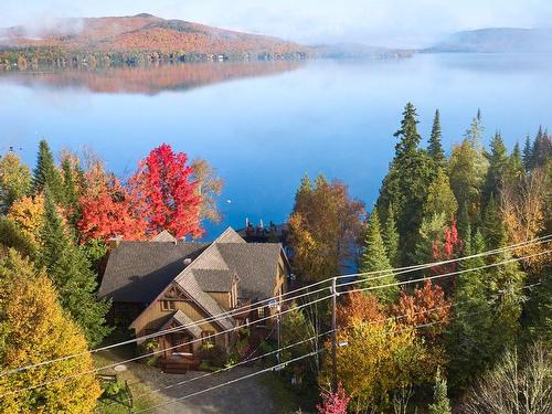 Photo aÃ©rienne - 11 Ch. Coutu, Saint-Donat, QC - Outdoor With Body Of Water With View