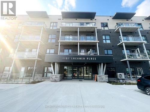 204 - 1101 Lackner Place, Kitchener, ON - Outdoor With Balcony With Facade