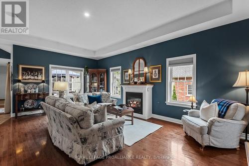 911 Caddy Drive, Cobourg, ON - Indoor Photo Showing Living Room With Fireplace