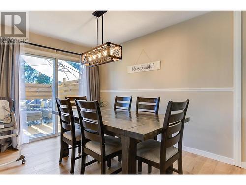 3275 Mciver Road, West Kelowna, BC - Indoor Photo Showing Dining Room