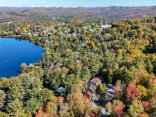 Aerial photo - 337  - 339 Rue Martinet, Sainte-Adèle, QC - Outdoor With Body Of Water With View