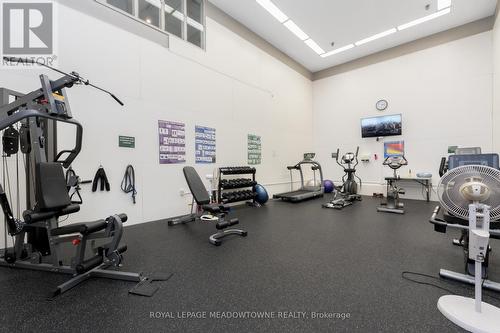 606 - 6500 Montevideo Road, Mississauga, ON - Indoor Photo Showing Gym Room