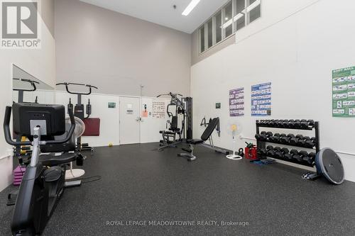 606 - 6500 Montevideo Road, Mississauga, ON - Indoor Photo Showing Gym Room