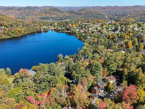 Photo aÃ©rienne - 337Z  - 339Z Rue Martinet, Sainte-Adèle, QC - Outdoor With Body Of Water With View