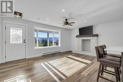 3154 Smith Creek Road, West Kelowna, BC - Indoor With Fireplace