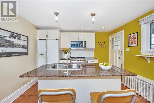 169 Crichton Street, Ottawa, ON - Indoor Photo Showing Kitchen With Double Sink